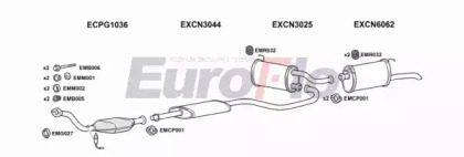 Система выпуска ОГ EuroFlo CNXM20 0302LHD